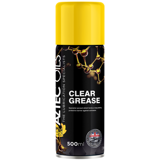 CLEAR GREASE SPRAY 500ml (AER011)
