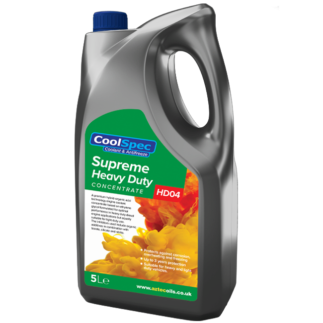 SUPREME HD04 GREEN ANTIFREEZE / COOLANT (WIN013)