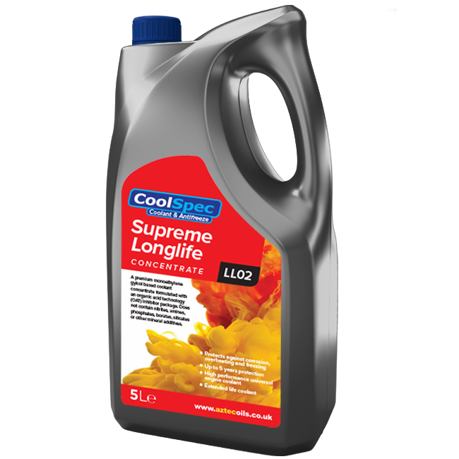 SUPREME RED LONGLIFE LL02 ANTIFREEZE / COOLANT (WIN007)