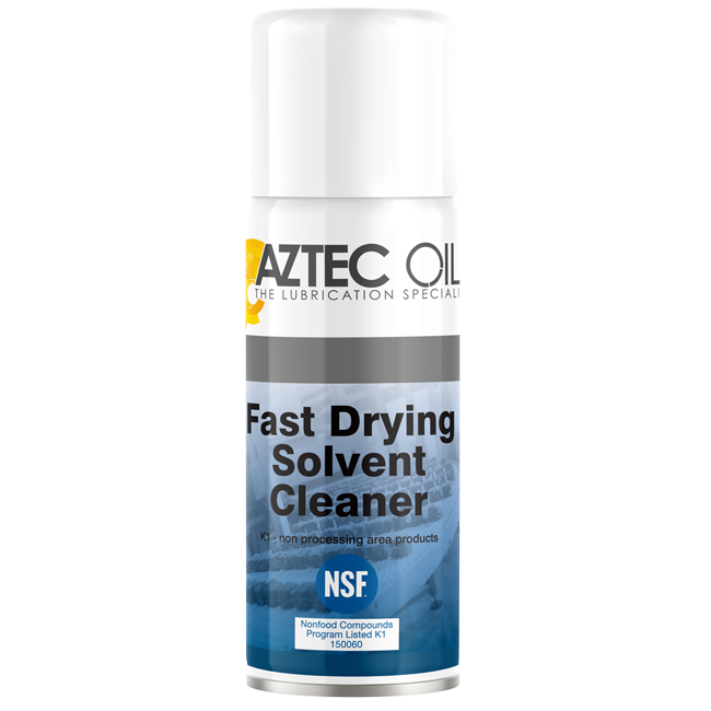FAST DRY SOLVENT CLEANER  NSF FOODGRADE 400ml (AER033)